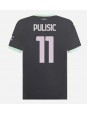 AC Milan Christian Pulisic #11 Ausweichtrikot 2024-25 Kurzarm